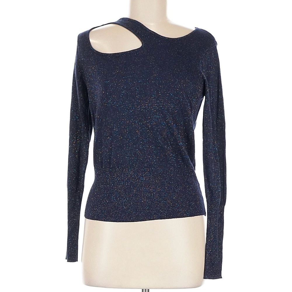 Joseph A Navy Sweater with cutout - NWT